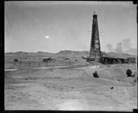Oil well, Brawley, [1920-1939?]