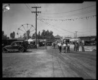 Carnival at the Southern California Fair, Riverside, 1926