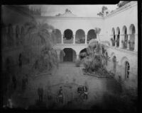 Courtyard of the House of Hospitality at the California Pacific International Exposition, San Diego, 1935-1936