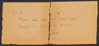 Note identifying group of photographs of the California Pacific International Exposition as by Charles Owens, 1935-1936