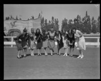 "Sweetheart Contest" contestants at the Southern California Fair, Riverside, 1929