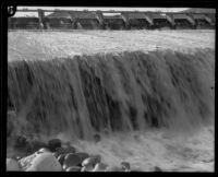 San Fernando Reservoir spillway, Granada Hills, 1926