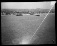 Long Beach and Signal Hill, aerial view, [1930s?]
