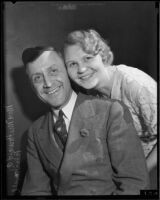 Newlyweds Howard and Linnea Blackwell, Hollywood, 1935