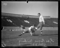 Stanford University football player George Bogue, 1926