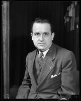 John J. Beck, Candidate for the Republican nomination for Congress in the Fifteenth District, Los Angeles, 1934