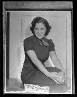 Dancer Dorothy Berke, 1934