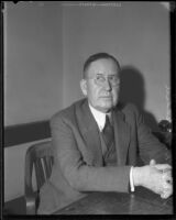 Immigration and Naturalization Service official Frank W. Berkshire, 1933