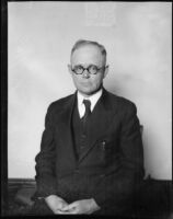 George B. Campbell, California Building-Loan League officer, circa 1929-1939