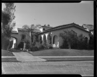 Judge Guy F. Bush and Leila LeGrand Bush's house, Westwood, 1934