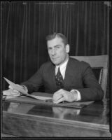 Judge Ray Brockman, Los Angeles, 1930s