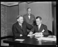 John McEnee Bowman, James R. Martin and Lee A. Phillips, [Los Angeles ?], [1923 ?]