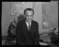 R. C. Branion, head of Emergency Relief Administration, 1934