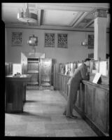 Citizens National Bank, Los Angeles, circa 1935
