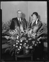 Robert E. Clark and Alice B. Clark, Los Angeles, 1933