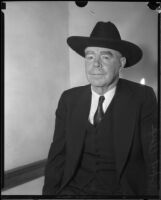 Robert E. Clark, U. S. Marshal for the Southern California District, Los Angeles, 1933