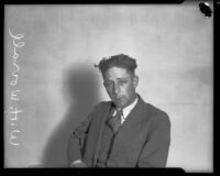 W. H. Worrall, possibly after being arrested during prohibition, 1920-1925