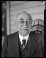 George Zobelein, early settler and brewmaster, Los Angeles, ca. 1929