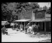 Riders at Glenn Ranch, San Bernardino County, circa 1920s