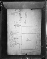 Plano de la Plaza de la Ciudad de los Angeles (photographed 1920-1939)
