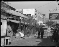 Casa La Golondrina Cafe on Olvera Street, Los Angeles, 1930s