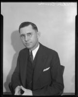 Municipal Court Judge Arthur Crum, Los Angeles, 1934