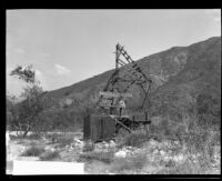 "Sunny Side Mine" in San Gabriel Canyon, Azusa, 1925-1939