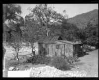 Neil cabin in San Gabriel Canyon, Azusa, 1925-1939