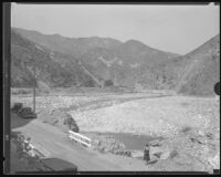 Road in San Gabriel Canyon, Azusa, 1925-1939