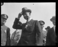 Vice President Charles Dawes during a visit to Los Angeles,  1925