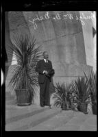 Judge William Dehy, Inyo County, 1927