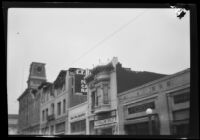 Buildings damaged by the Long Beach earthquake, Southern California, 1933