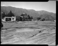 Honolulu Avenue after the catastrophic January flood and mudslide, La Crescenta-Montrose, 1934