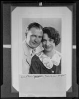 Jerome and Julia McGee, copy print, 1935