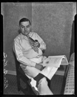 Novelist Peter B. Kyne, Los Angeles, 1935