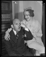 Genevieve and Vince Barnett recount their arrest at the R.-K.-O. Theater, Los Angeles, 1935