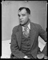 Charles Eromenske, WWI veteran, Los Angeles, 1935