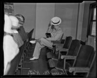 Harry M. Katz, one of the people who bought from jewelry thief Virgil R. Scott, Los Angeles, 1935