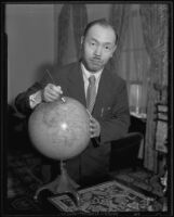 Major Fusajiro Ishiyama from Japan, Los Angeles, 1935