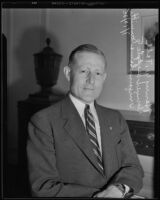 Henry W. Toll, Denver attorney and member of the Uniform Laws Committee, Los Angeles, 1935