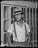 Vladimir Salata, local gangster, Los Angeles, 1935