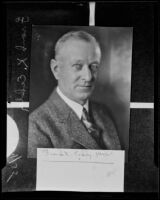 Frank K. Eckley, obituary photo, 1935