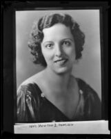 Mildred Hancock, 1935