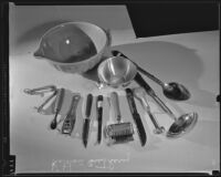 Cooking utensils, 1935