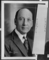 Howard S. Dudley, vice-president and treasurer for Pacific Mutual Life Insurance, 1935 (copy photo)