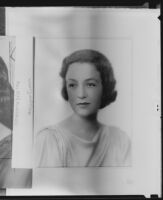 Leah Currer, who became Leah Standage, 1935 (copy photo)