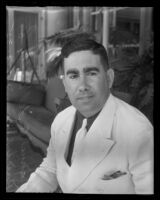 Manuel A. del Valle, Puerto Rican sugar businessman, Los Angeles, 1935