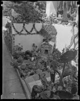 Section of Lorenzo D. Smith's garden, Los Angeles, 1935