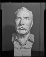 Bust of William Mulholland, an influential civil engineer, Los Angeles, 1935