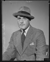 Gabor De Bessenyey, chancellor of Inter-Oceanic University, Los Angeles, 1935